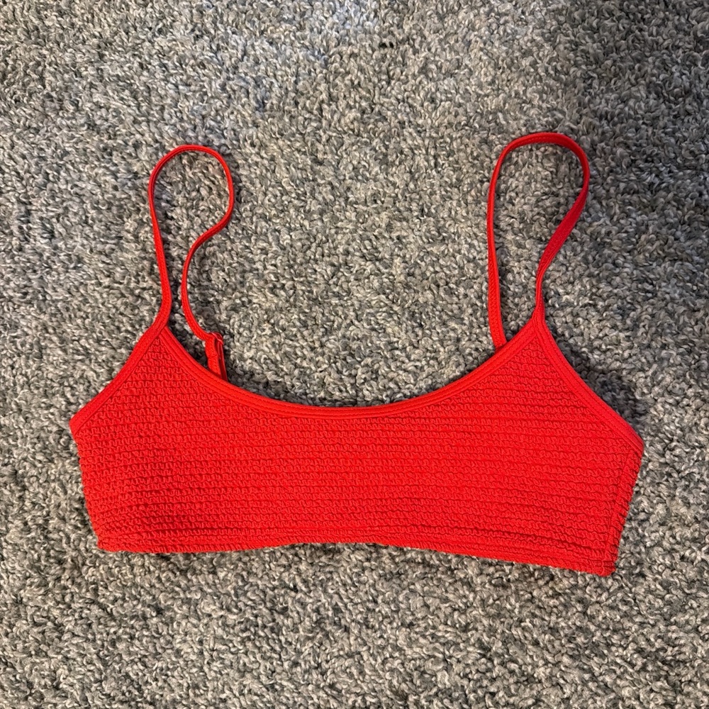 PacSun Red Bikini Top